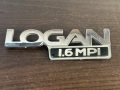 Надпись "LOGAN 1.6 MPI" Renault Logan 2005-2014