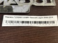 Надпись "LOGAN 1.6 MPI" Renault Logan 2005-2014