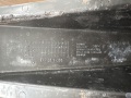 Накладка в багажник на ребра жесткости Daewoo Espero 1990-1999