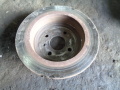Диск тормозной зад.Daewoo Nubira 1997(серебро)(96549630)