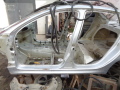 Порог левый со стойкой Peugeot 206 1998-2012