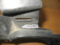 Кронштейн заднего бампера Citroen DS5 2012-2015(9673808180)