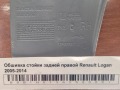 Обшивка стойки задней правой Renault Logan 2005-2014