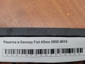 Решетка в бампер Fiat Albea 2002-2012