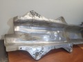 Экран тепловой центральный под кулисой МКПП Peugeot 406 1995-1999